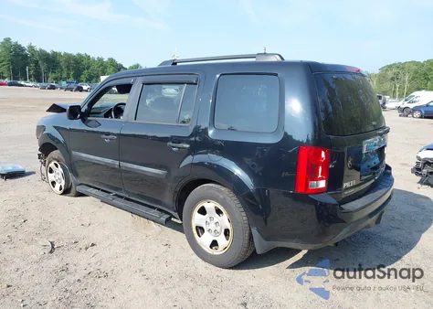 2013 Honda Pilot Lx z USA, uszkodzony, nr VIN 5FNYF4H27DB076868